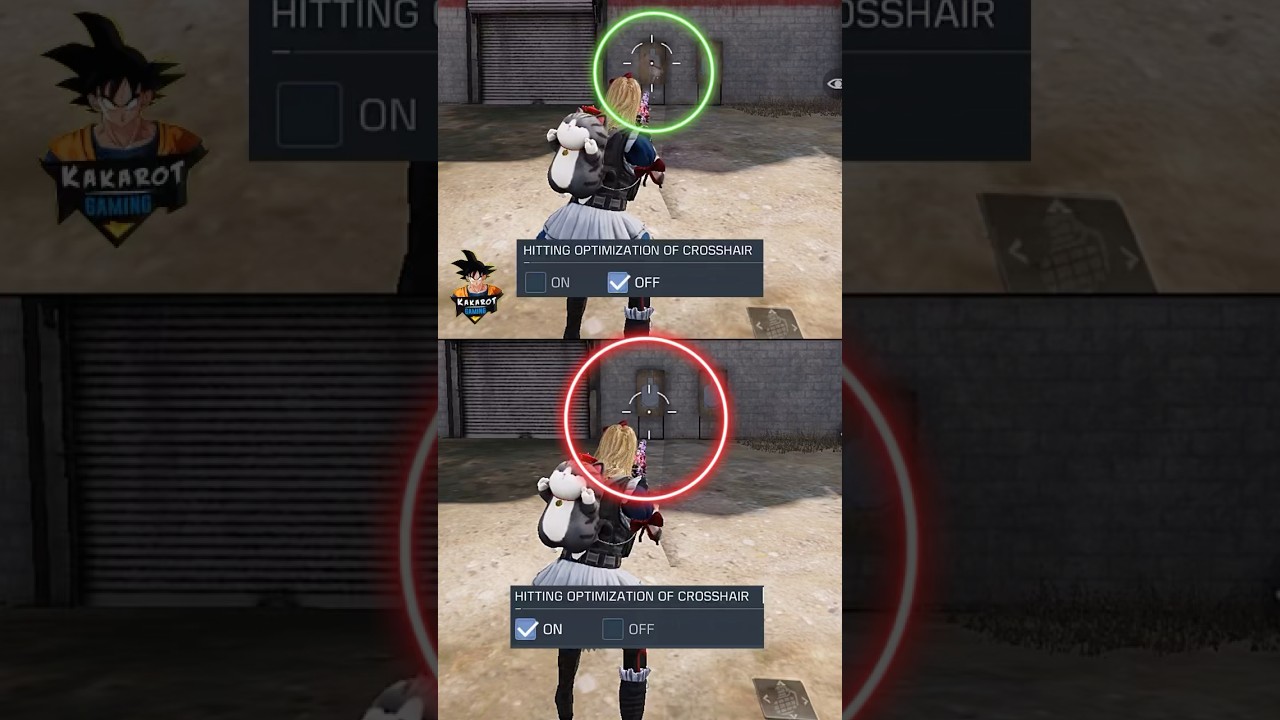 HITTING OPtimization of crosshair 