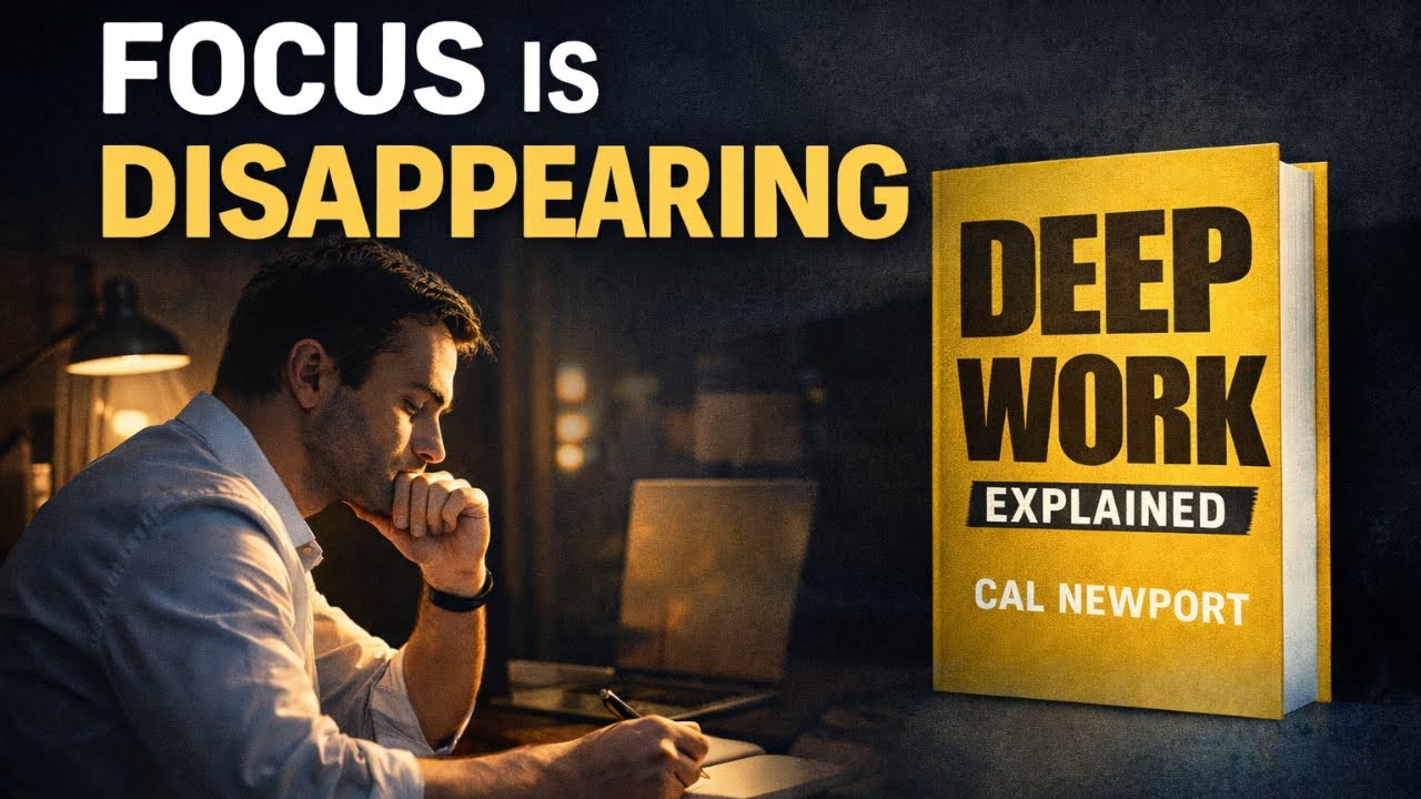 Deep Work Explained Why Focus Is Becoming Rare | Deep Work Explained - YouTube