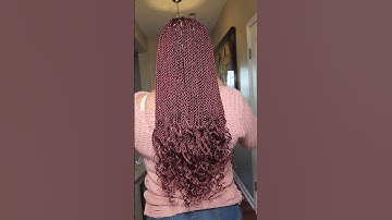 Senegalese Twists burgundy ✨️ #viral #foryou #reels #senegalesetwists #blessed #shorts #viralvideo