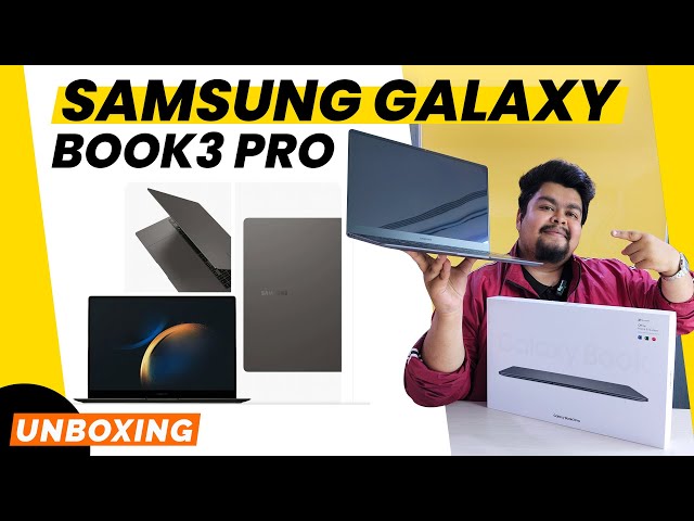 Galaxy Book3 Pro 360: Official Unboxing