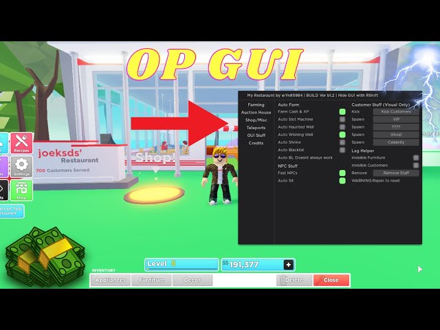 Fast Collect Hub Roblox script showcase