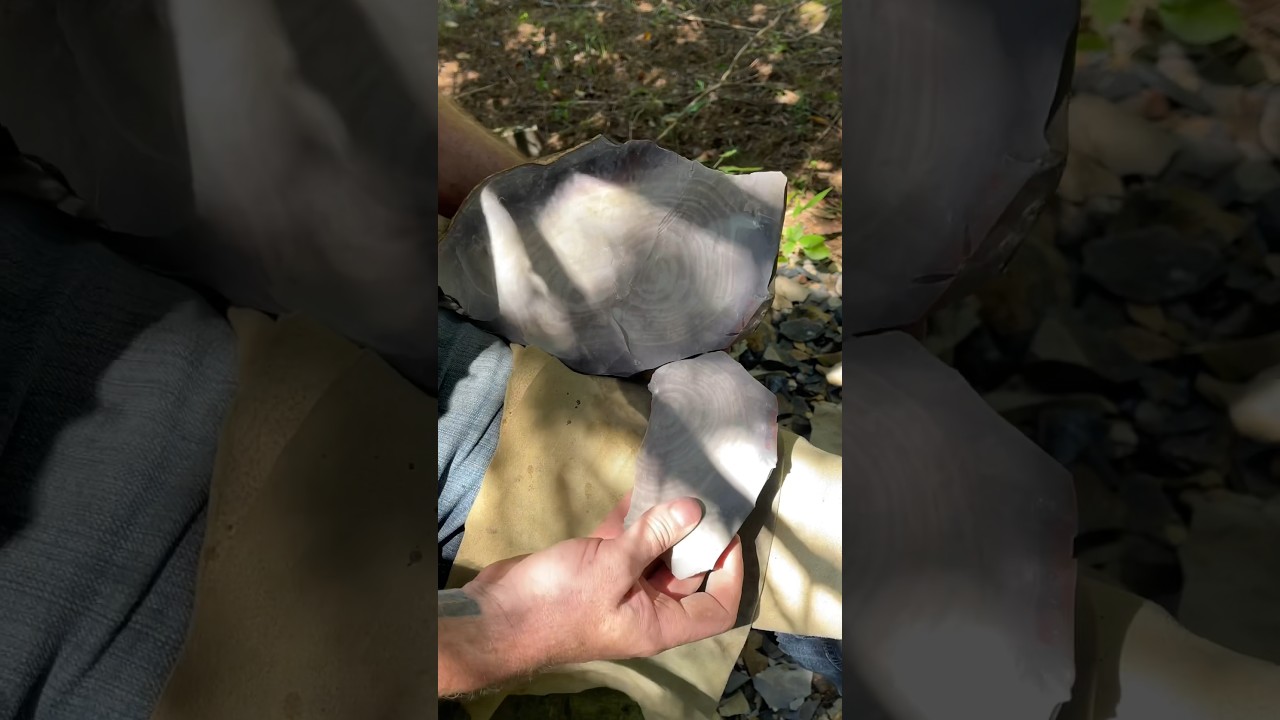 Watch Spalling some Buffalo River chert with a big hammerstone #novembersouth #flintknapping #primitive on YouTube Watch Spalling some Buffalo River chert with a big hammerstone #novembersouth #flintknapping #primitive on YouTube