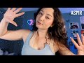 ASMR Hand Movements With Fast Mouth Sounds &amp; Screen Tapping &amp; Touching