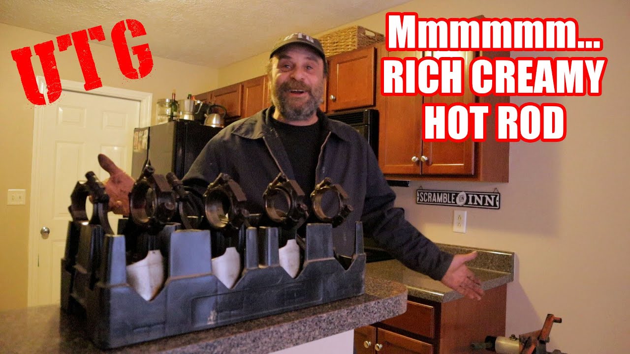 Step By Step Kitchen Engine Rebuild Part 3: Pistons And Rods - YouTube