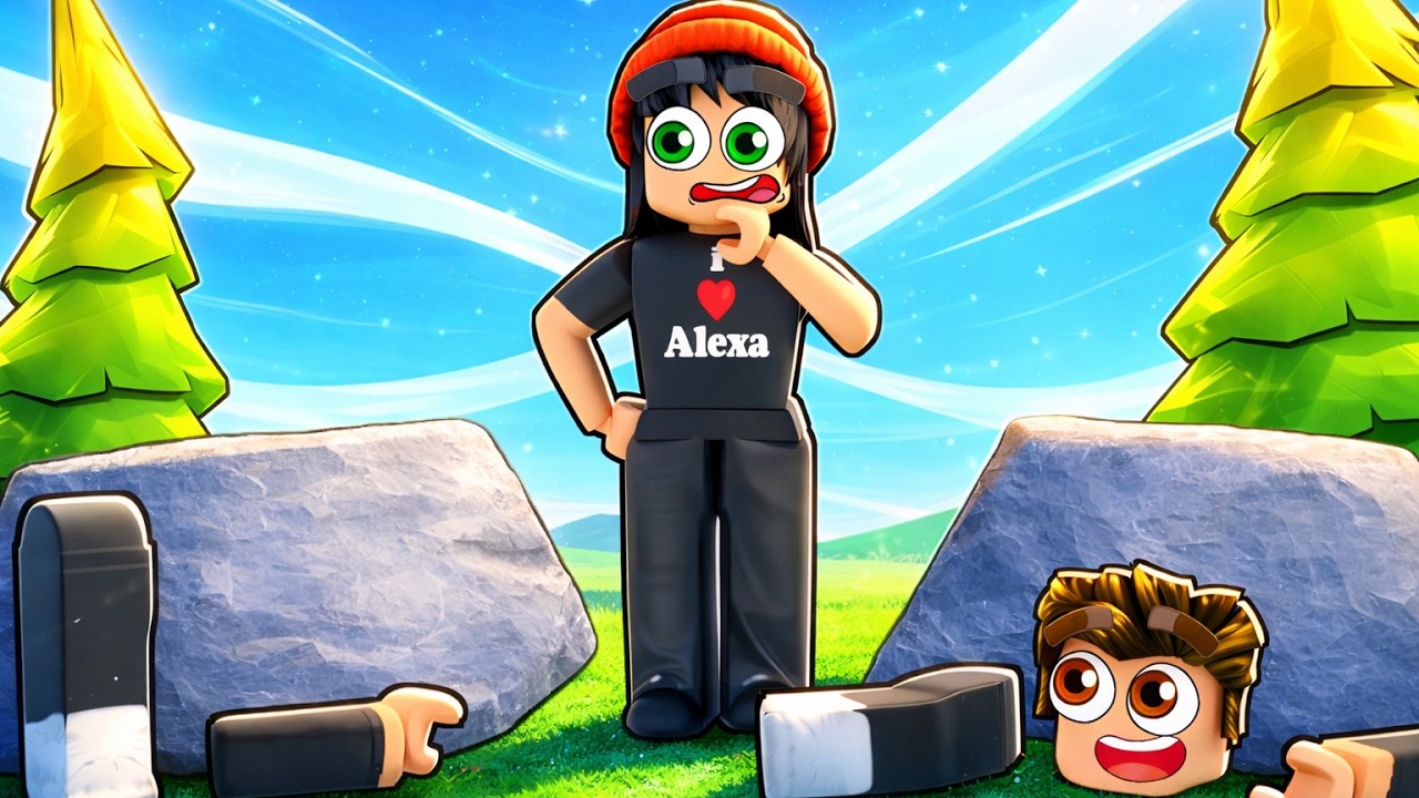 ROBLOX HIDE BODYPARTS WITH ALEXA!