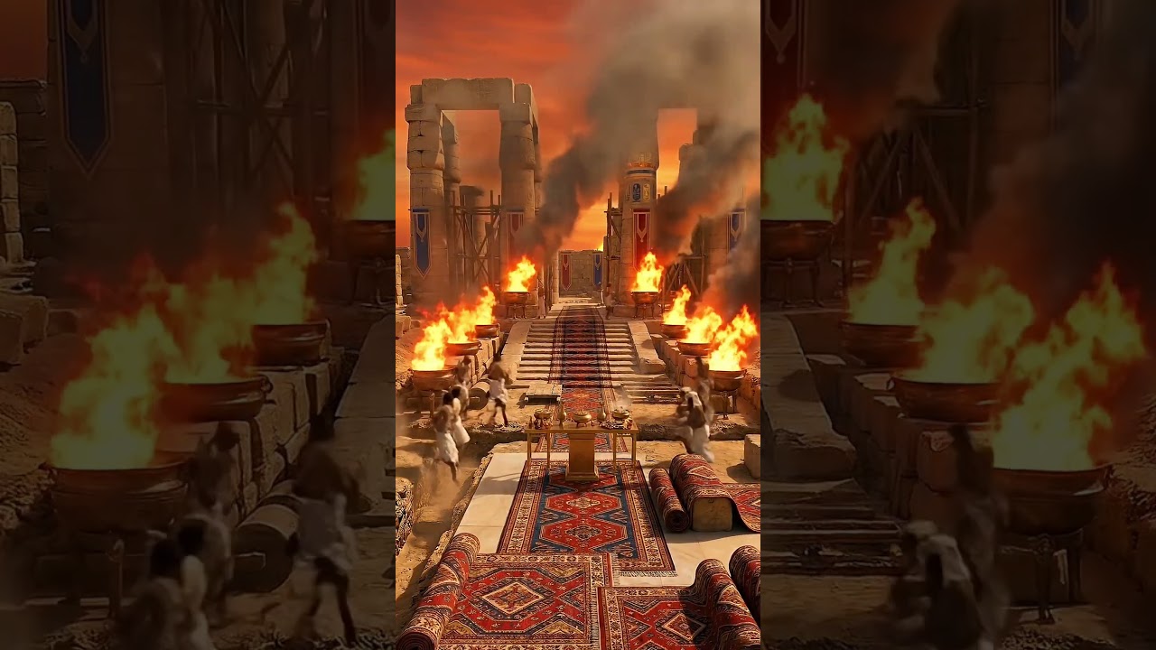 When the Pharaoh Raised His Staff… 1000 Soldiers Answered 🔥⚔️