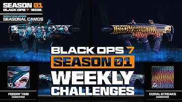 All Season 1 Weekly Rewards Early Showcase in Black Ops 7!