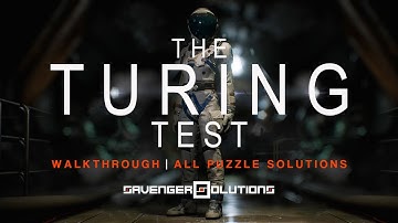 THE TURING TEST | All Puzzle Solutions - Full Walkthrough | PS4
