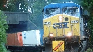 3-Locomotive CSX Intermodal Train