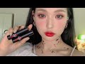 MMV | Cherry Pink Tone Make-up (with Fake Tattoo)