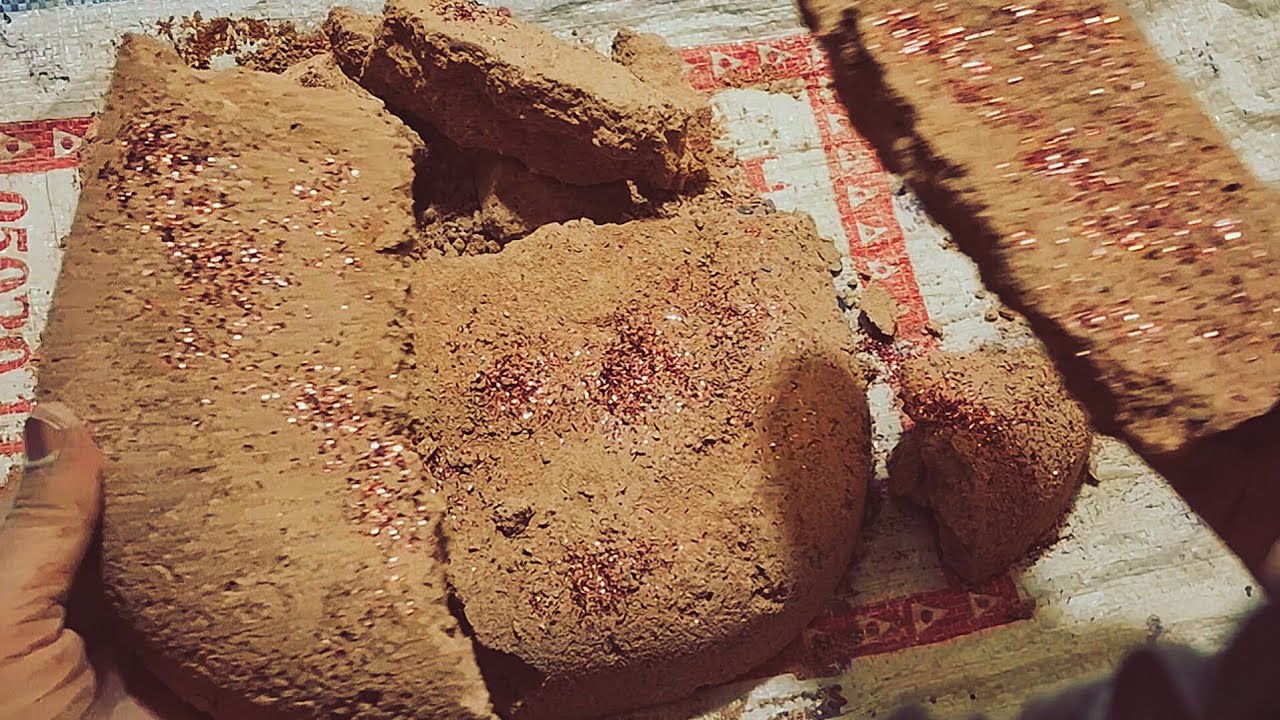 New Big Chunks of Bajri sand texture  crispy crunchy with texture play.Plz watch full.HNY🌁 asmr.
