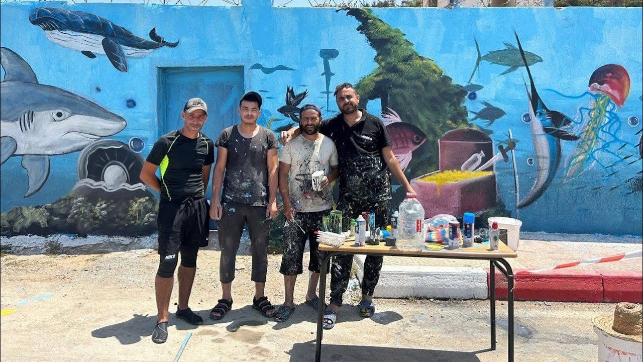 تظاهرة التخييم الشباني الحر ولاية تلمسان الغزوات شاطئ واد عبد الله