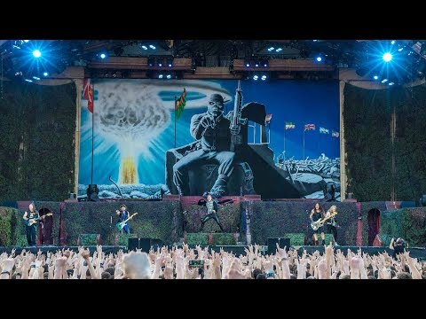 Lighting Design: Iron Maiden with Rob Coleman, High End Systems, Robe, Clay Paky and Martin