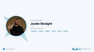 Justin Straight - Commercial Voice Over Demo Reel | RealVOTalent