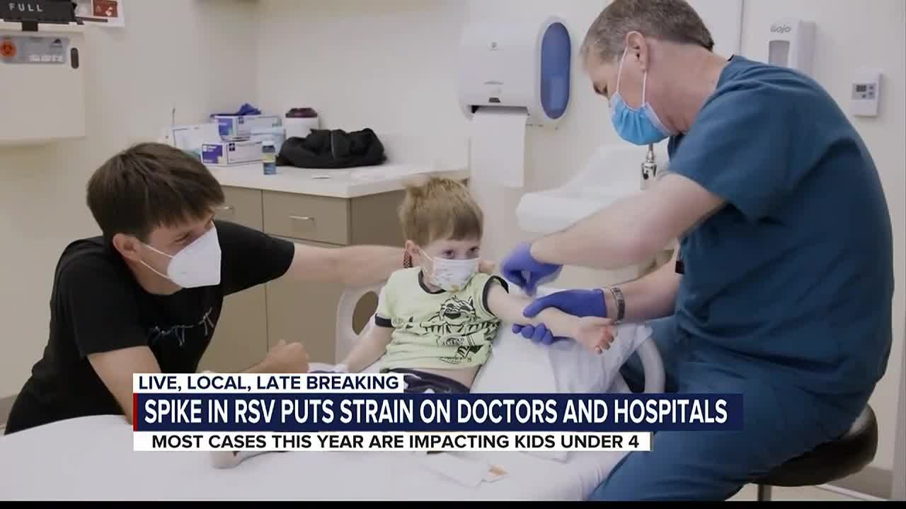 Spike in RSV and other viruses is putting a strain on local doctors ...
