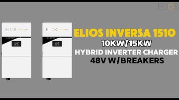 Pylontech US5000 Batteries &  Elios Inversa1510 Inverters for complete Off-Grid Setup