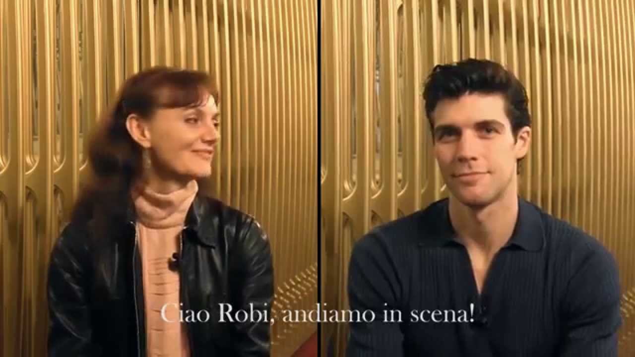Intervista doppia / Interview with  Maria Eichwald & Roberto Bolle (Teatro alla Scala)