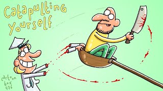 Operation: Launch Myself to Freedom | Cartoon Box 476 | Hilarious Cartoons