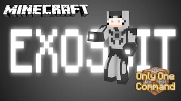 Minecraft Exosuit Only One Command