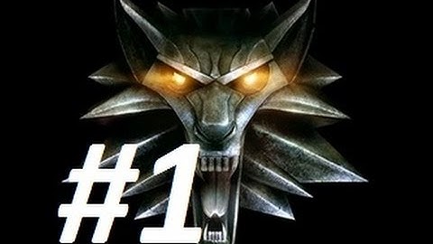 The Witcher Gameplay Walkthrough Part 1 "The Striga and Kaer Morhen" (No Commentary)