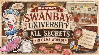 🎓 I Found EVERY Secret in Swanbay University! | New game world update 🌷 screenshot 5