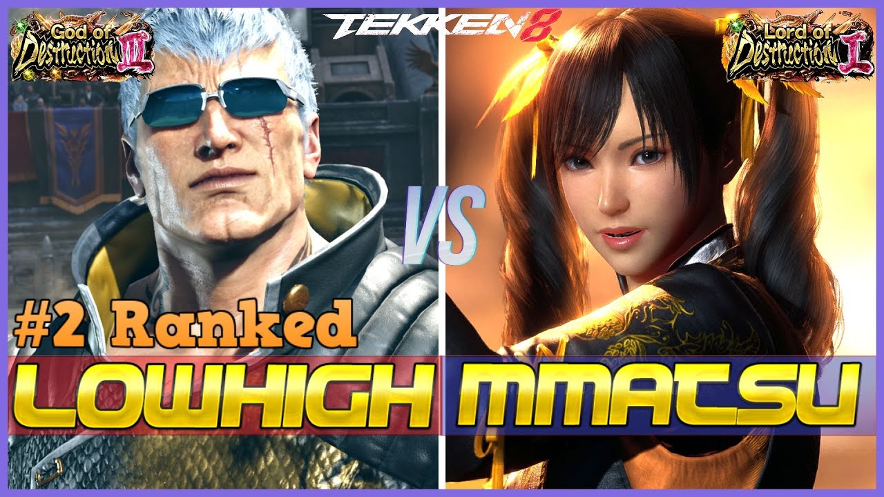 T8 ▰ LOWHIGH (#2 Ranked Bryan) Vs MMATSU (Xiaoyu) ▰ Tekken 8 High Level Gameplay