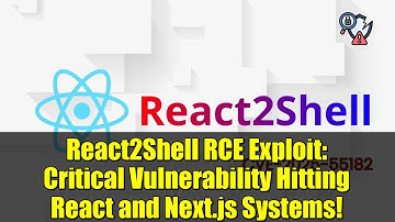 React2Shell RCE Exploit: Critical Vulnerability Hitting React and Next.js Systems!
