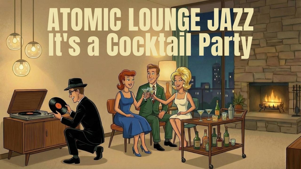 60’s Atomic Cocktail Lounge Music | Джаз для домашних вечеринок и коктейльных вечеров