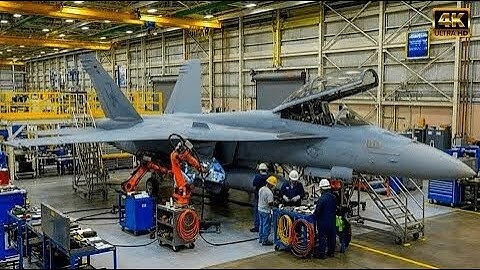 Inside the F-18 Super Hornet Factory: Building America’s Most Iconic Carrier Fighter (Full Process)