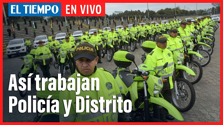 El Tiempo en vivo: Seguridad en Bogotá, así trabajan Policía y Distrito