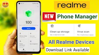 Realme New Phone Manager Update With Cleaner & Virus Scan For All Realme Devices | Realme UI 3.0 screenshot 3