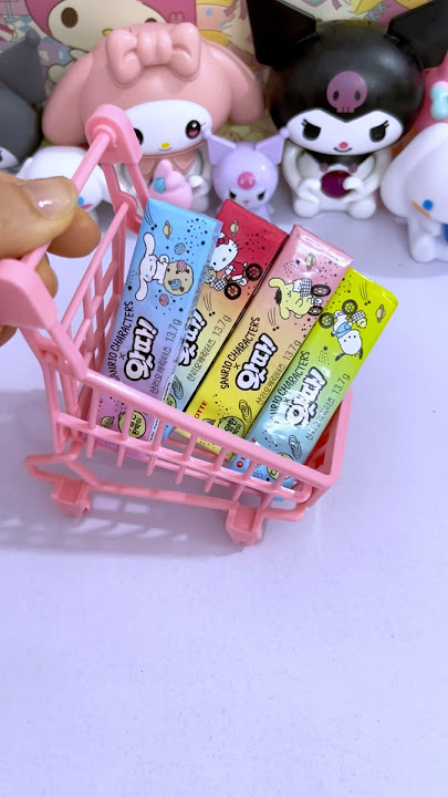Choose your favorite gum #shortsviral #sanrio #kuromi #japan #melody #unboxing #shorts