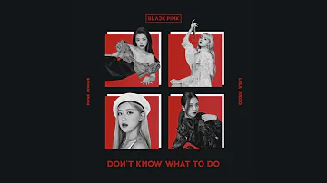 BLACKPINK - Don't know What To Do(official instrumental)