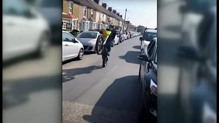 Motorcyclist jailed for 5 years doing this & killing a pedestrian (UK) BBC London News 10 July 2020