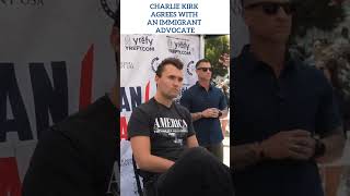 One of Charlie Kirk’s Final Laughs #charliekirk #immigration #lawenforcement #viralvideo #shorts