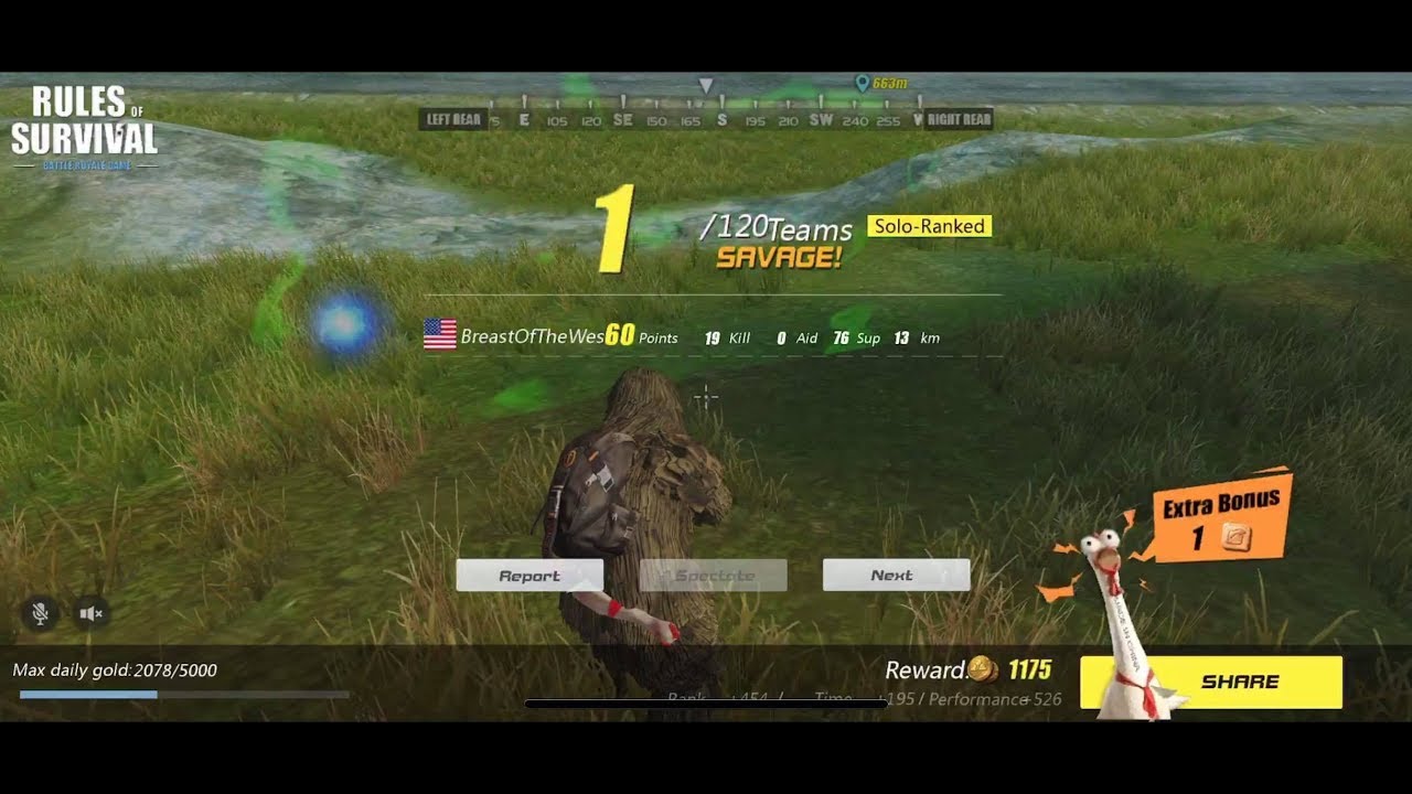 ROS 19 KILLS SOLO WIN!