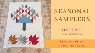 Seasonal Samplers - Paper Piecing Instead of Templates