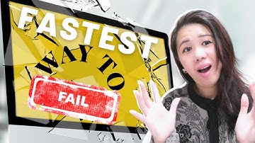 The fastest way to fail even before you start| Top Lesson learnt| Diana Huang TV