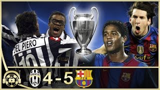 Juventus Vs Barcelona Champions League 2003 2015 Youtube