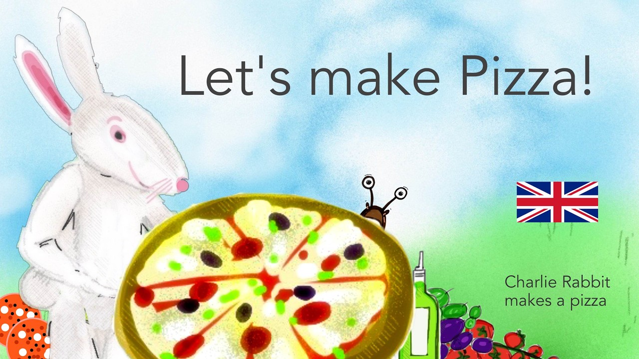 True Charlie Rabbit Charlie Rabbit Makes a Pizza 🍕 | Fun Story for Kids | Learn English ...