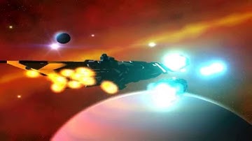 Spaceship 3D Model Fleet Animation 2