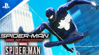 Spider-Man Web of Shadows - PS4 and Symbiote suit mod. Can't wait