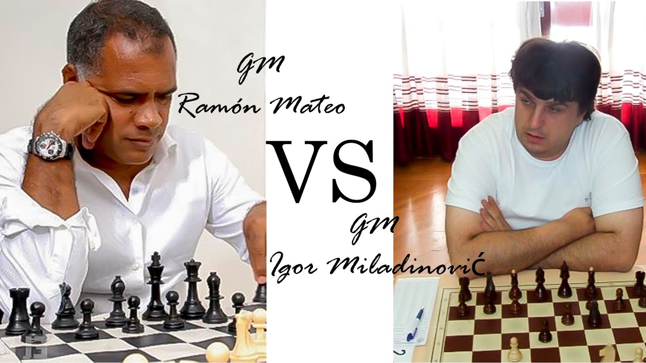 Mateo Ramon Chess GM Ramón Mateo analiza partida que le da título de GMI de ajedrez ...
