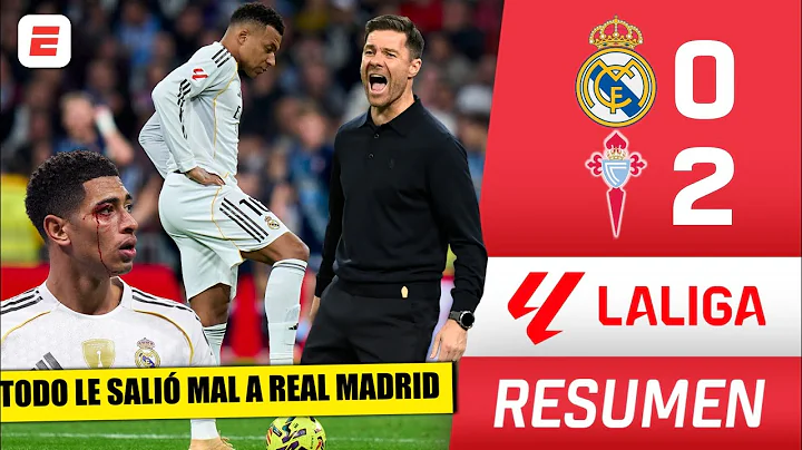 REAL MADRID ES UN DESASTRE. HIZO TODO MAL, CAYÓ vs CELTA y se ALEJA de BARCELONA | Resumen | La Liga