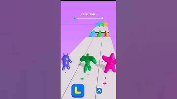 Best Fun Game Ever(blob shifter 3D) Level-3668 #games #shorts