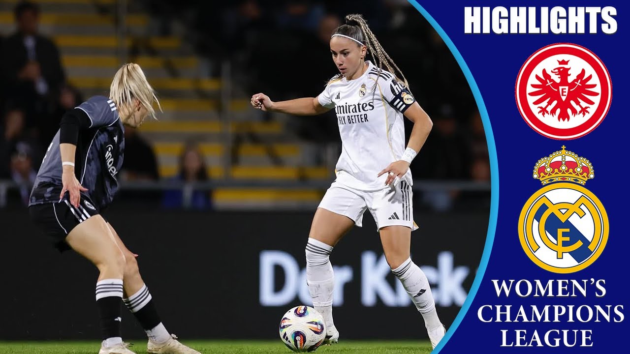 Frankfurt vs Real Madrid || HIGHLIGHTS || Women's Champions League 2025