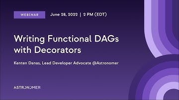 Writing Functional DAGs with Decorators