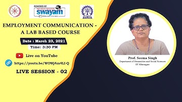 Live Session - 2: Employment Communication A Lab based course