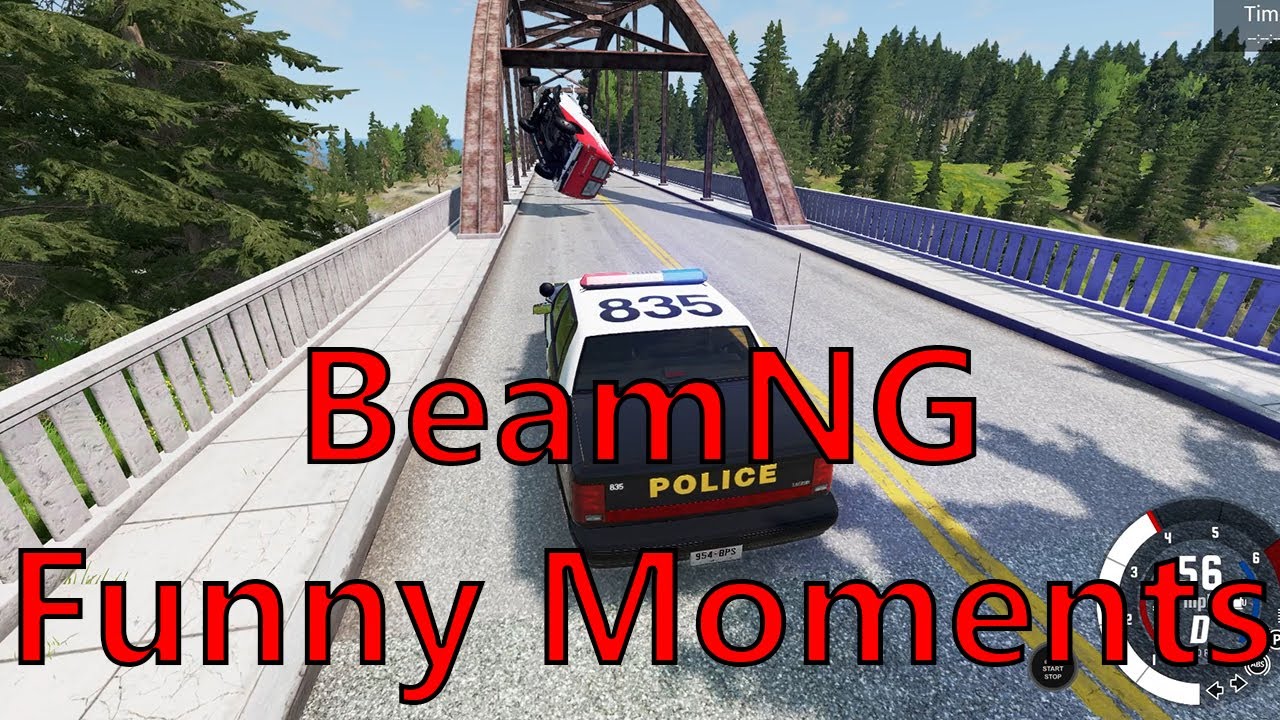 BeamNG Police Chases