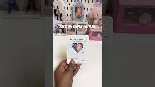Pack an order with me #seventeen #packanorderwithme #photocard #kpop #youtubeshorts #aesthetic #fyp